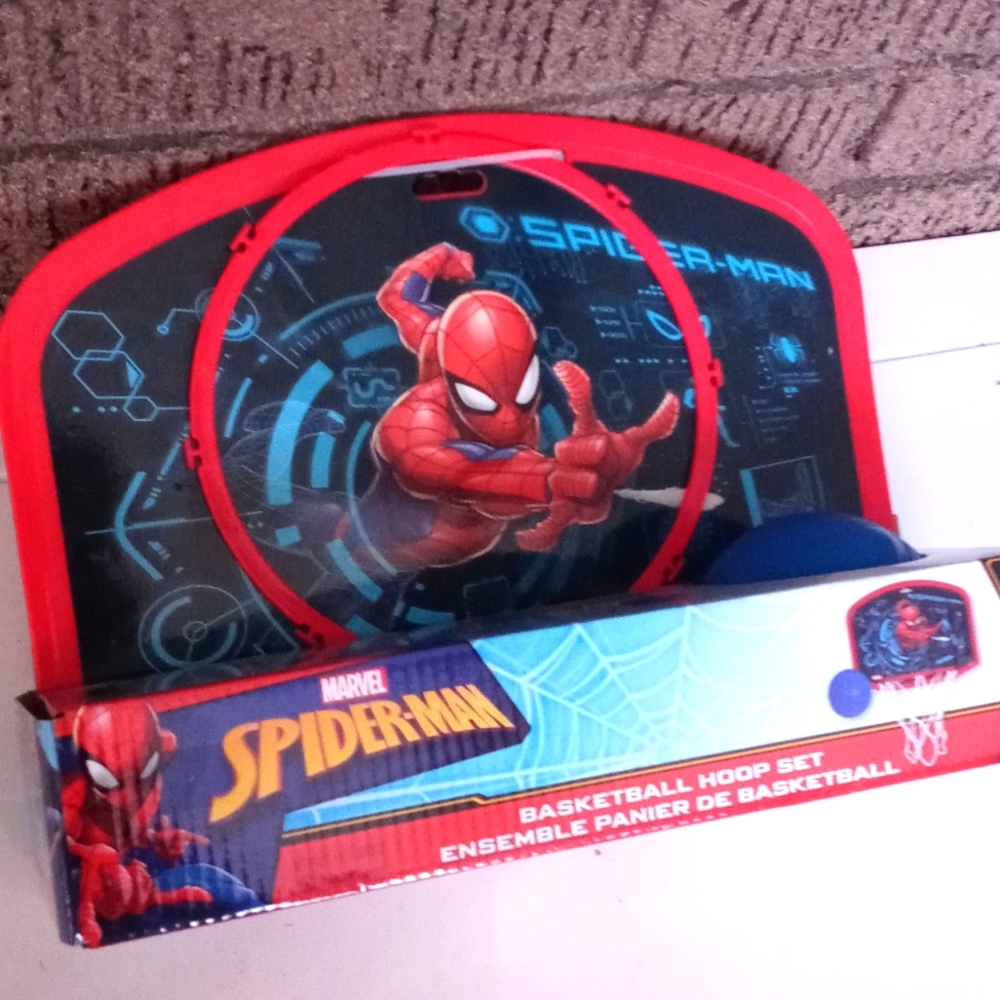 Marvel Spiderman Basketball Hoop Set NEW